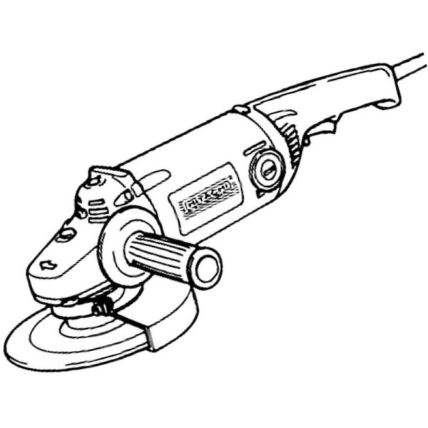 Шлифмашина прямая сt13308 схема