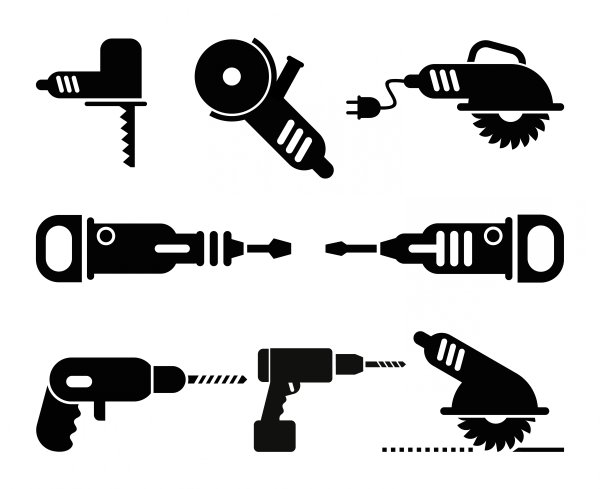 Электроинструмент иконка