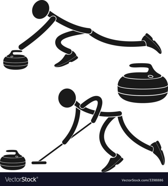 Керлинг рисунок для детей