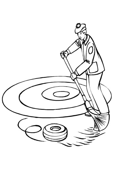 Керлинг карикатуры