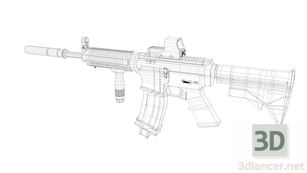 М416 автомат чертеж