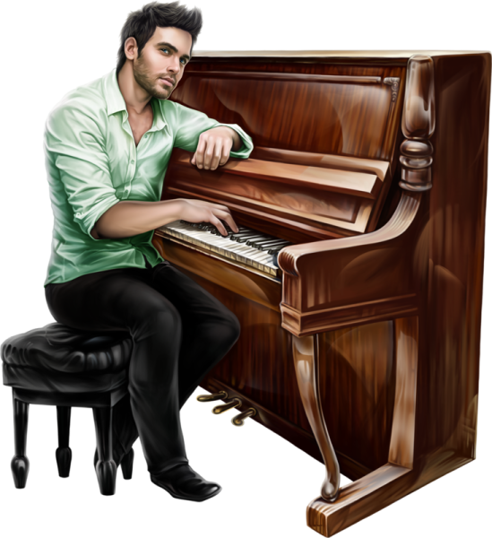 Пианист за роялем