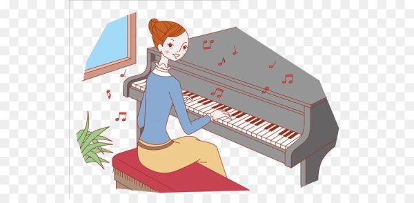 Пианистка картинки для детей