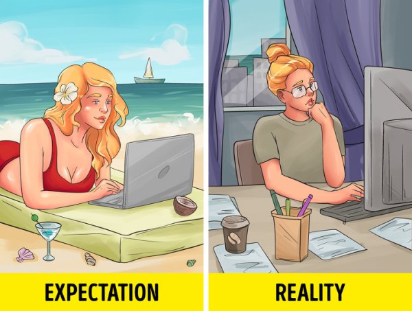 Фриланс ожидание и реальность