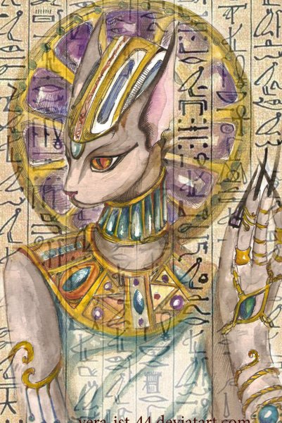 Богиня Баст в древнем Египте