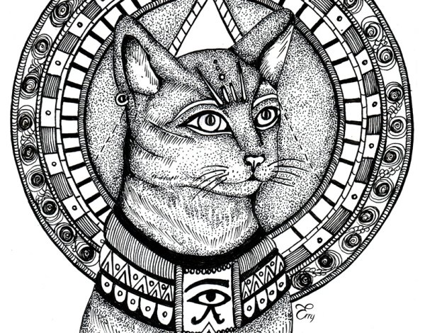 Богиня Бастет и Сехмет