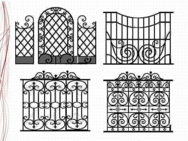 Ажурные ограды изо