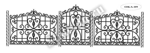 Изображением ажурных оград