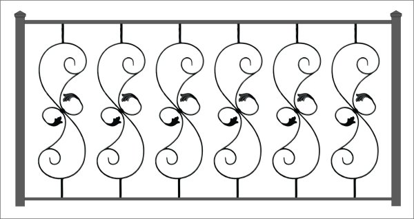 Ограда контур