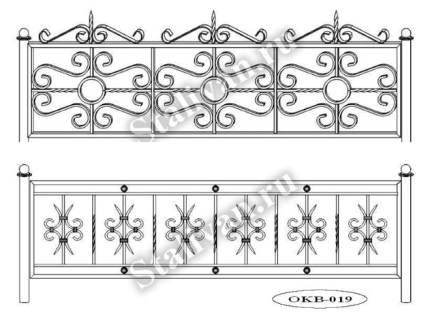 Ажурные ограды