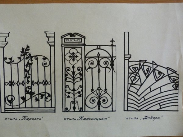 Ажурные ограждения