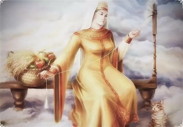 Макошь богиня Пряха