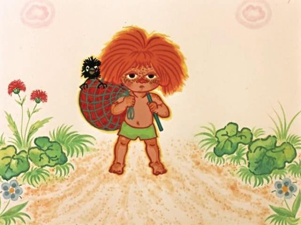 Рыжий, рыжий, конопатый мультфильм 1971