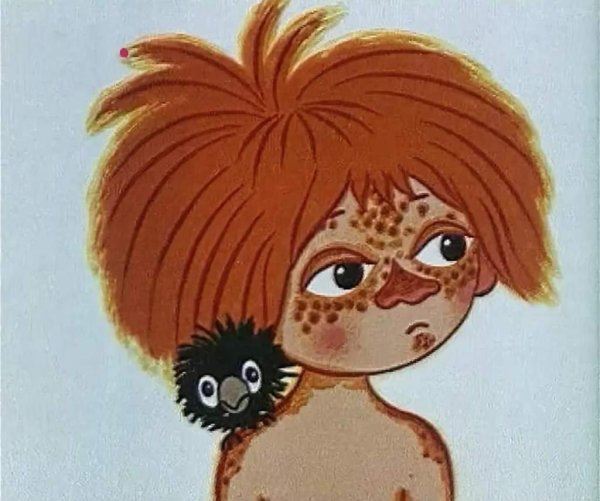 Антошка рыжий рыжий конопатый