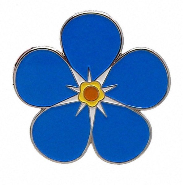 Синие цветочки для детей