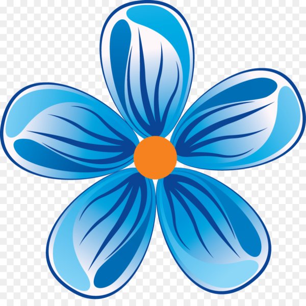 Цветочки мультяшные