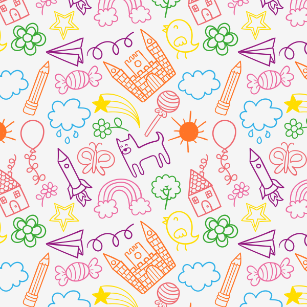 Детский узор