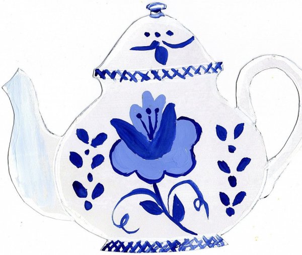 Гжель рисунок