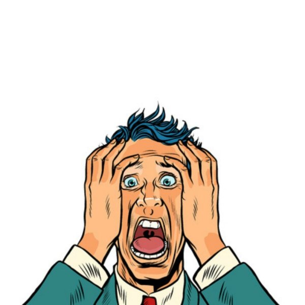 Удивление карикатура