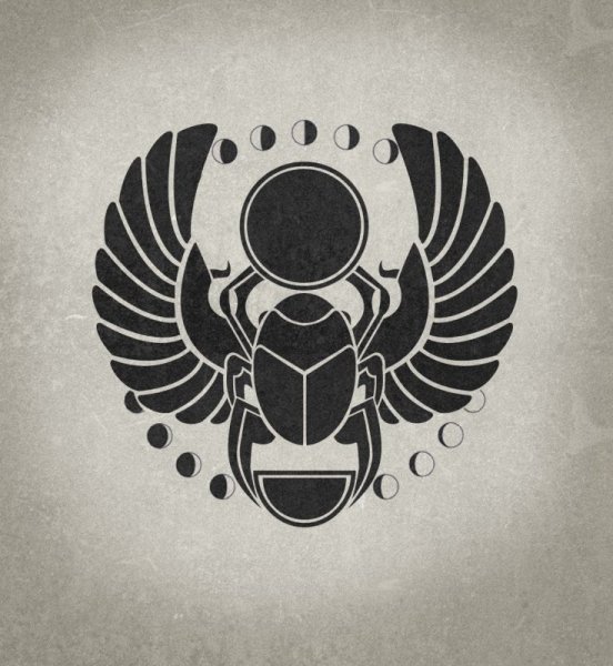 Скарабей вектор Египет