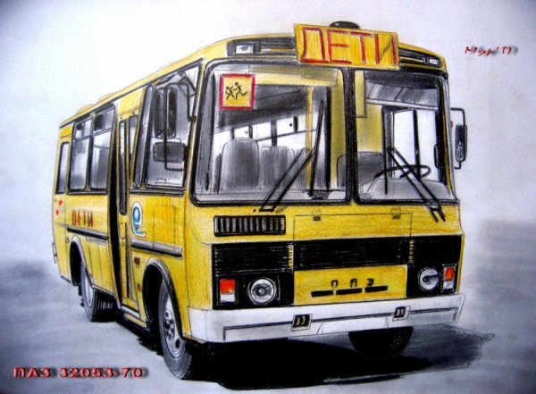 ПАЗ 3205 рисунок