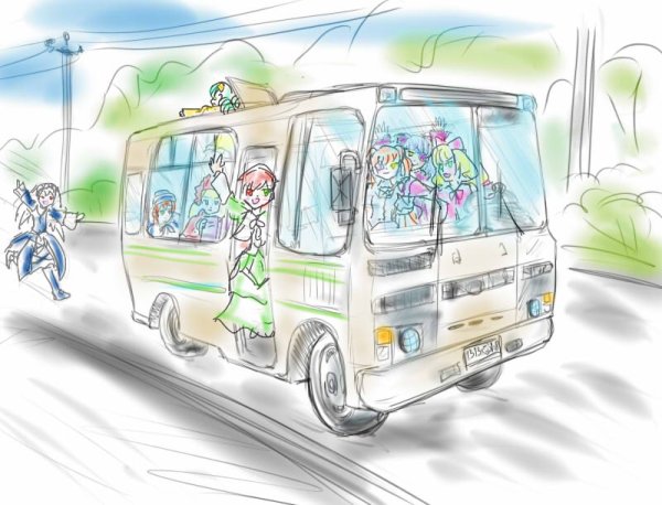 Пазик рисунок