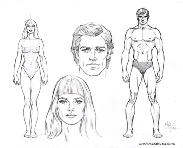 Мужская и женская фигура