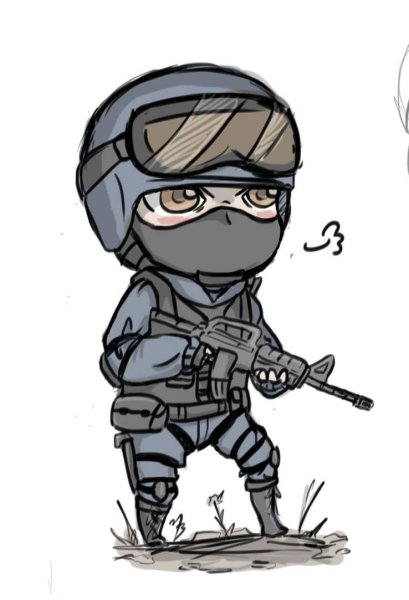 Мультяшные спецназовцы