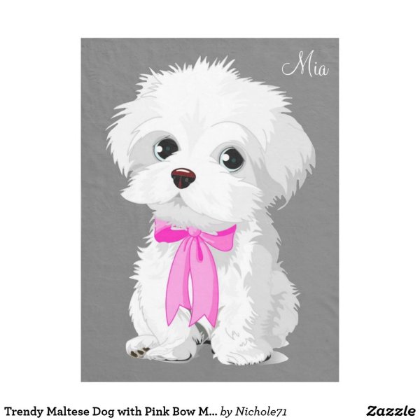 Мультяшная болонка