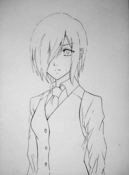 Аниме для срисовки карандашом