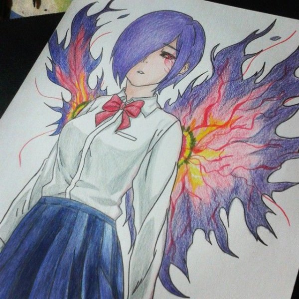 Скетчбук Токийский гуль Тоука