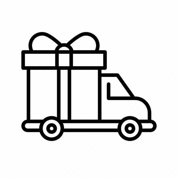 Доставка иконка на прозрачном фоне