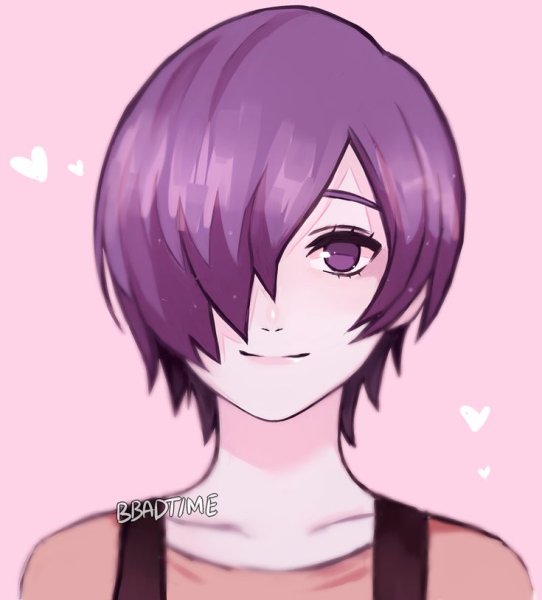 Тока Киришима карандашом