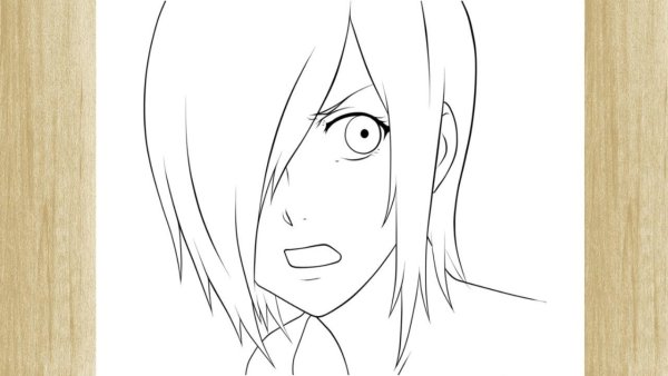 Токийский гуль срисовать тока