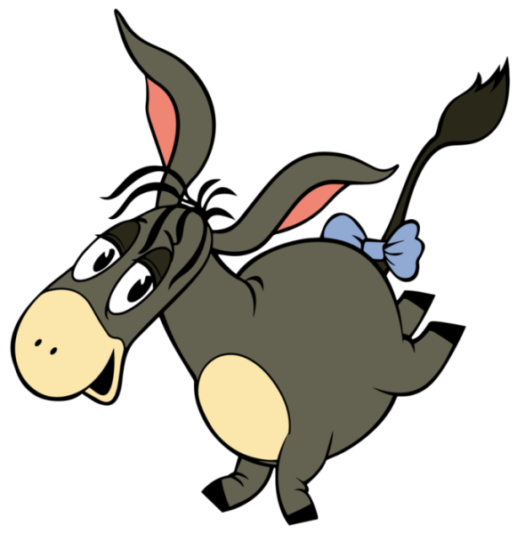 Винни пух ослик