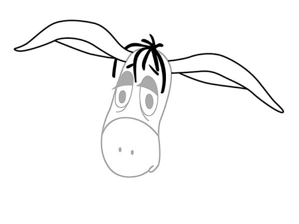 Маска ослика ИА