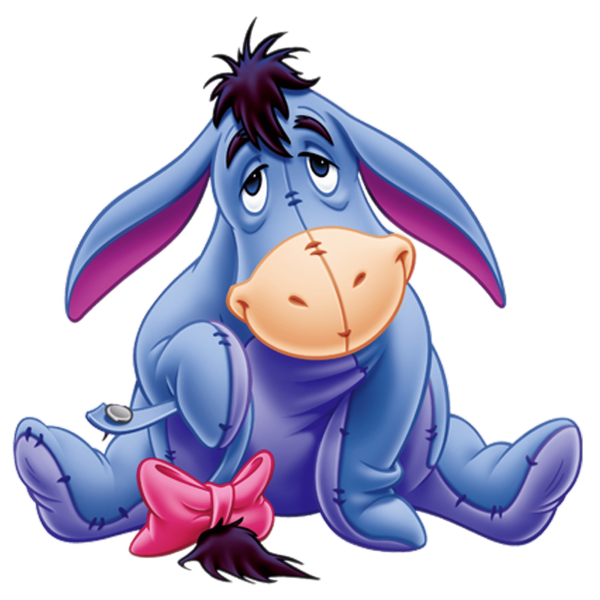 Винни пух Дисней ослик