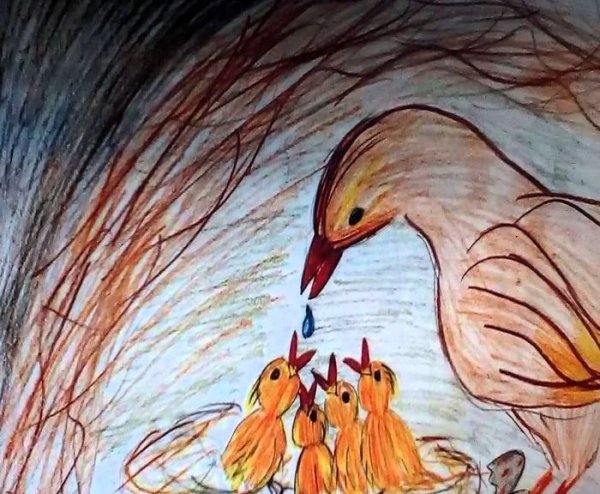 Стриж стрижиха Стрижонок