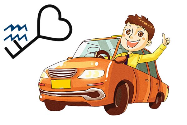 Водитель иллюстрация