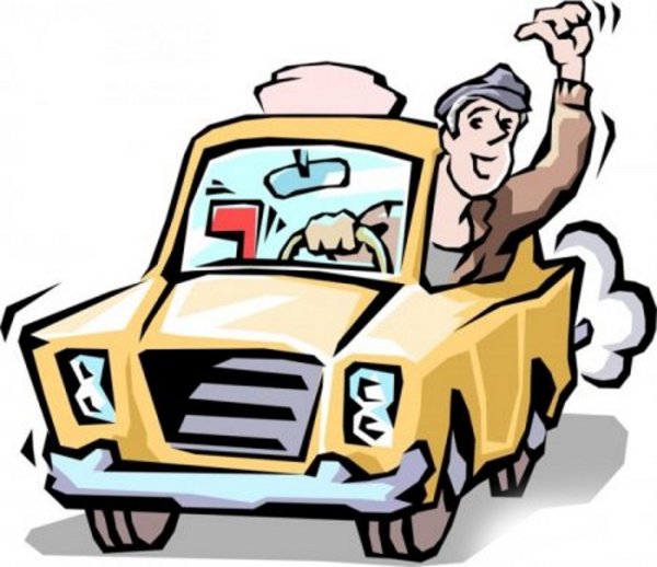Водитель мультяшный
