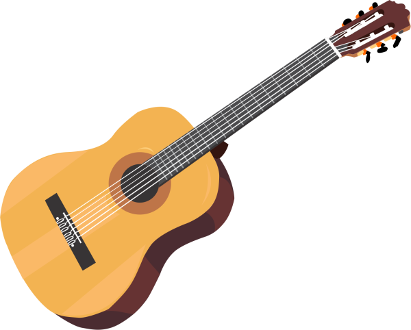 Гитара мультяшная