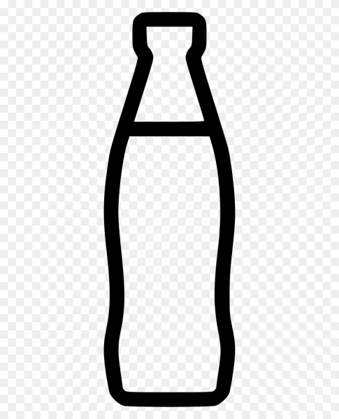 Раскраска газировки в бутылке
