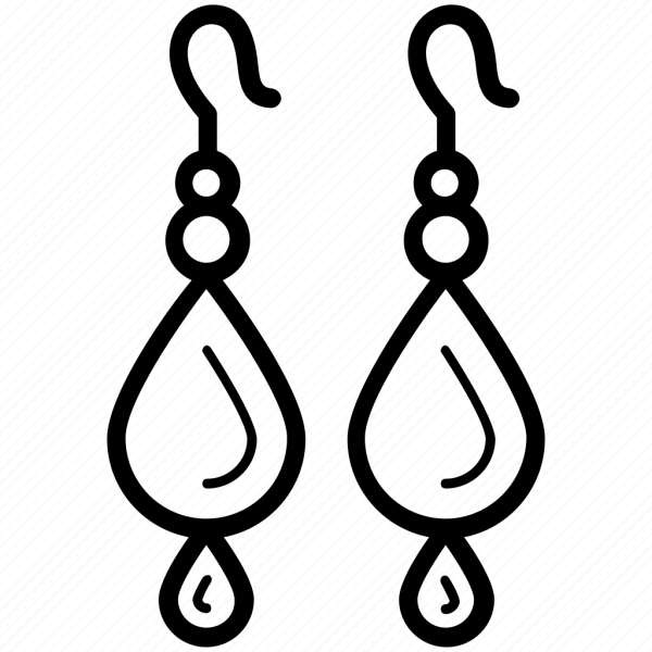 Серьги иконка
