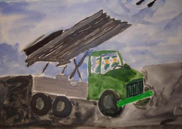 Катюша рисунок