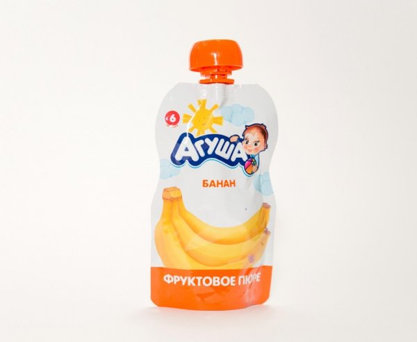 Банановое пюре Агуша