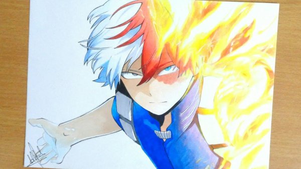 Рисунки аниме Тодороки