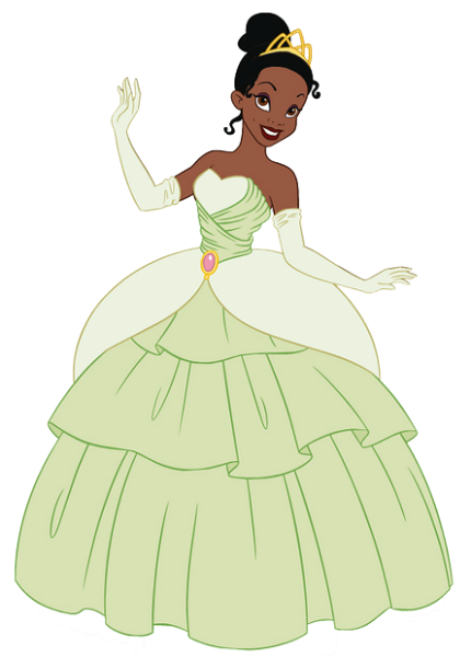 Принцесса Тиана в полный рост