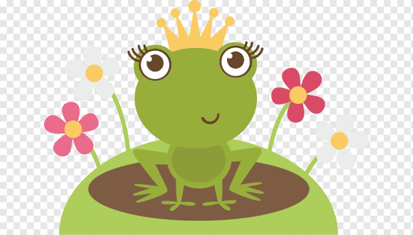 Лягушонок силуэт Царевна