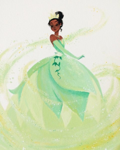 Тиана принцесса и лягушка