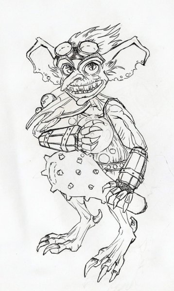 Рисунки в стиле Goblincore